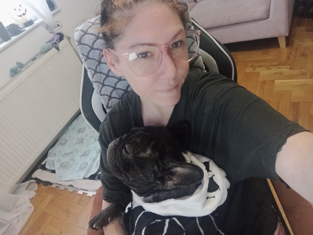 mom and I