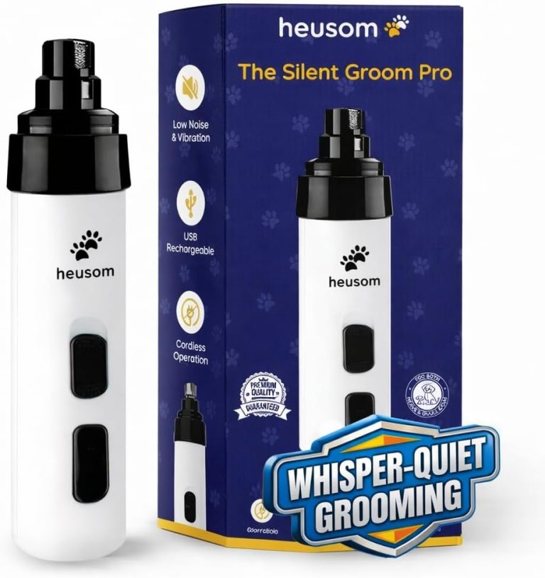 Heusom Silent Groom Pro Pet Nail Grinder 1
